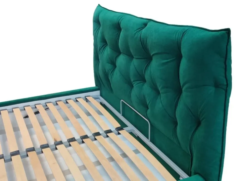 Кровать BNB Mayflower Comfort 90 х 200 см Simple С подъемным механизмом и нишей для белья Зеленый Киев - изображение 4