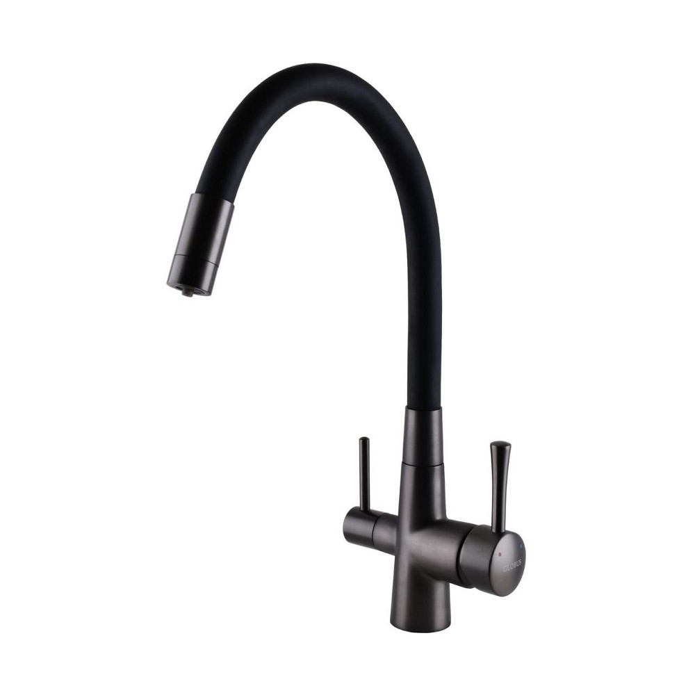 Змішувач для кухні під осмос Globus Lux LAZER GLLR-0903-11-GRAPHITE Київ - фото 1