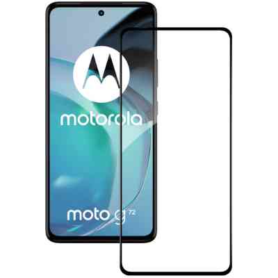 Стекло защитное ACCLAB Full Glue Moto G72 Black (1283126583025) Винница