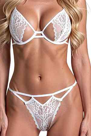 Комплект Passion RESILQUE SET white L Sex Aura Київ