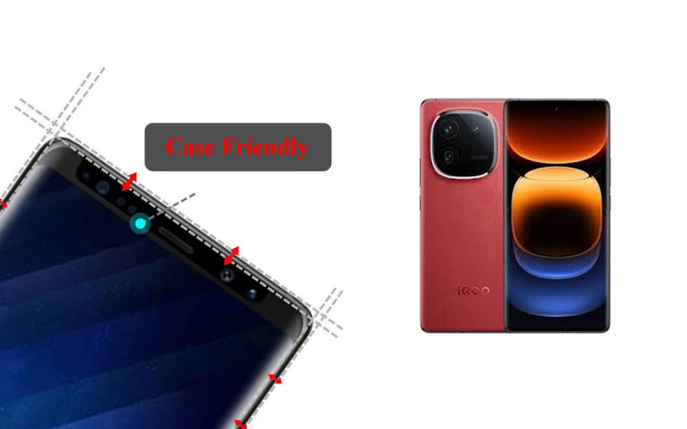 Захисне скло HyperGlass Pro для Vivo iQOO 12 Pro – максимальна чутливість та захист Київ - фото 4