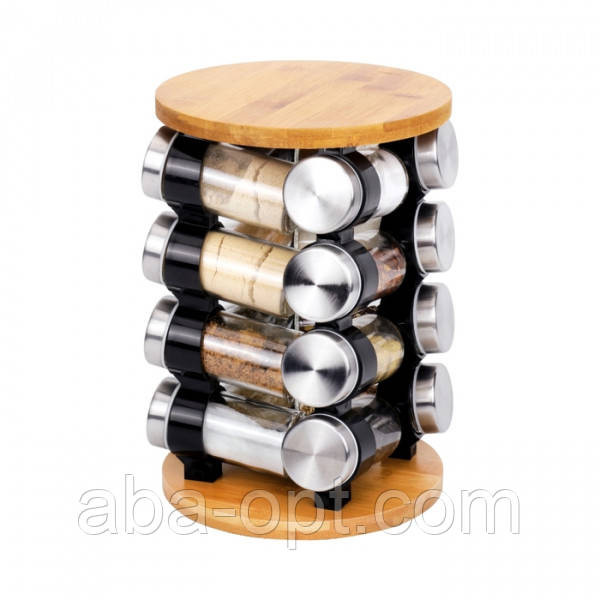 Органайзер - карусель для спецій на 16 ємностей Карло (шт) Одеса - фото 1