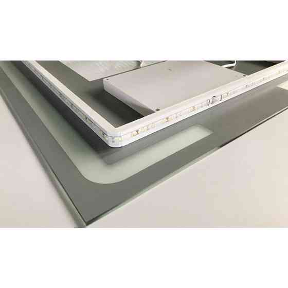 Дзеркало Zerix Prime MR02-60x80 з LED Touch, Anti-fog, димером, регулятором яскравості (ZX6051) ( 12422 ) Харьков