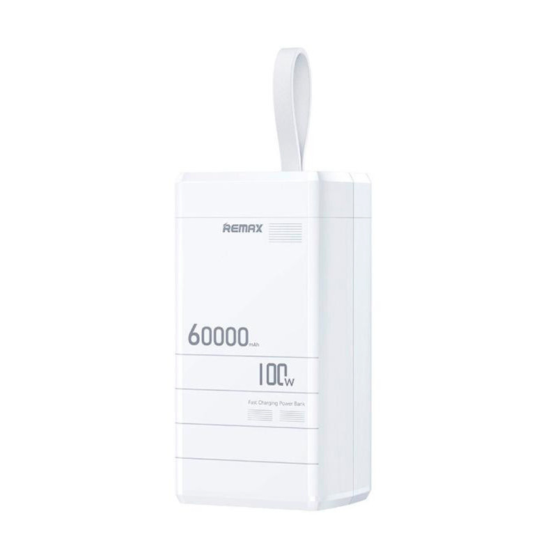 Power Bank Remax RPP-650 60000mAh, PD 100W+QC 22.5W, White, 1.46kg Киев - изображение 1