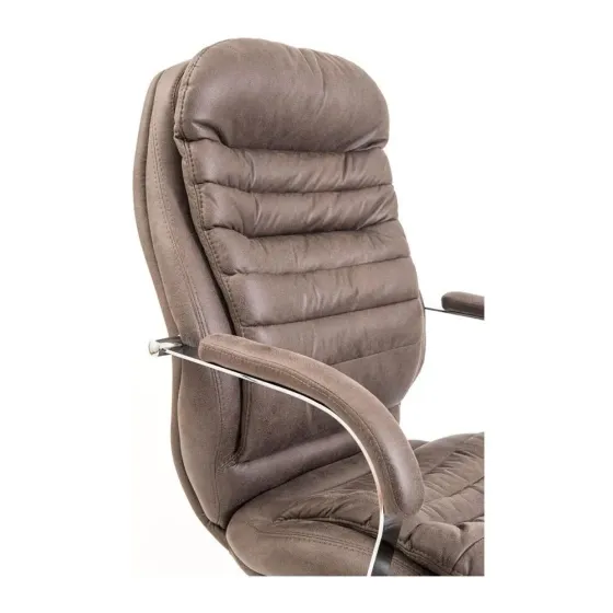 Офісне Крісло Керівника Richman Valencia Ameli Хром М1 Tilt Коричневий Київ