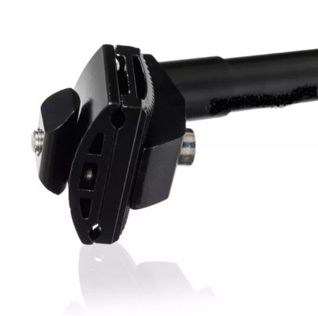 Труба підсідельна вело L-300, D-27.2, чорна з кріпленням з насосом Бровари - фото 3