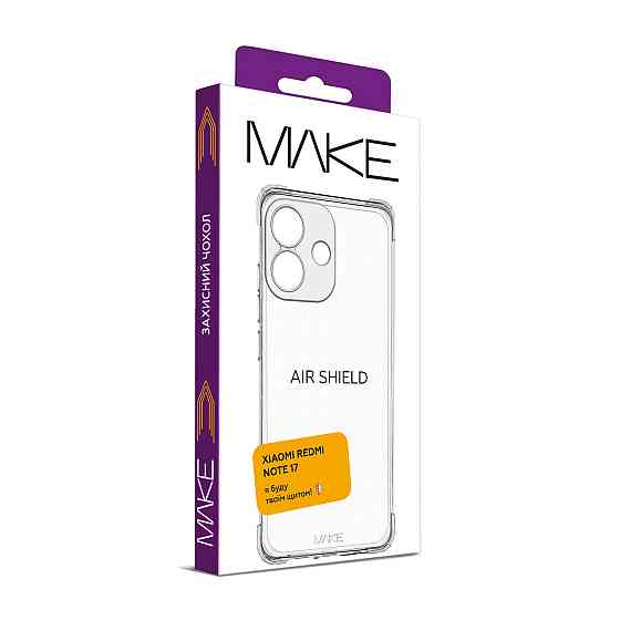 Xiaomi Redmi Note 17 Чехол прозрачный Защита камеры (углы) Одесса