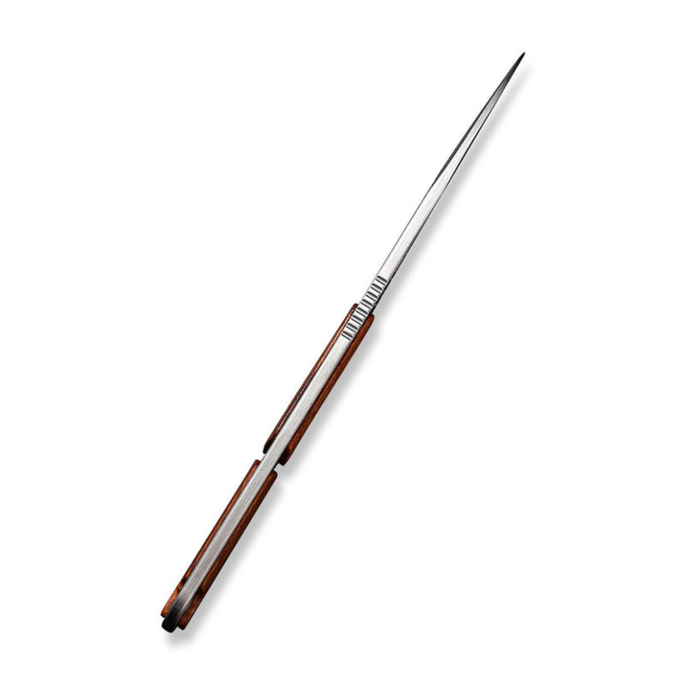 Нож фиксированный тактический Civvi Mini Elementum, (5.7 см) Nitro-V / Guibourtia Wood Киев - изображение 7