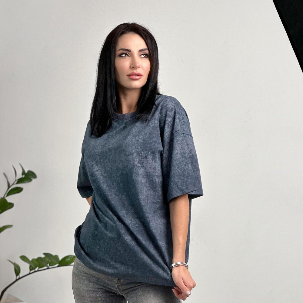 Базова футболка тай-дай "Simple" (Турція) оптом | Батал Київ - фото 6