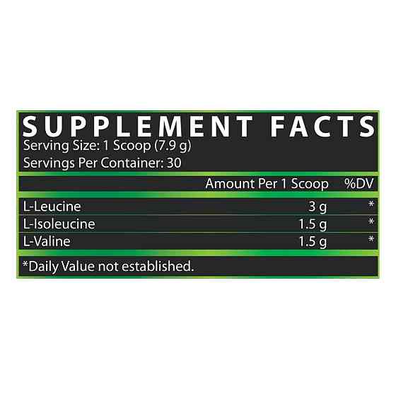 BCAA 6000 - 237g Green Apple Луцк