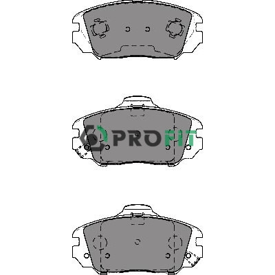 Гальмівні колодки Profit 5000-4246 Вінниця - фото 1