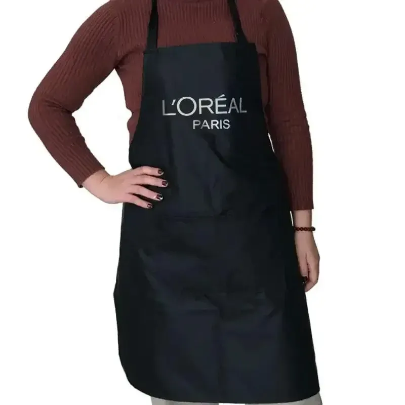 Фартух перукарський водовідштовхувальний з нагрудними кишенями, з логотипом L'Oréal Київ - фото 3