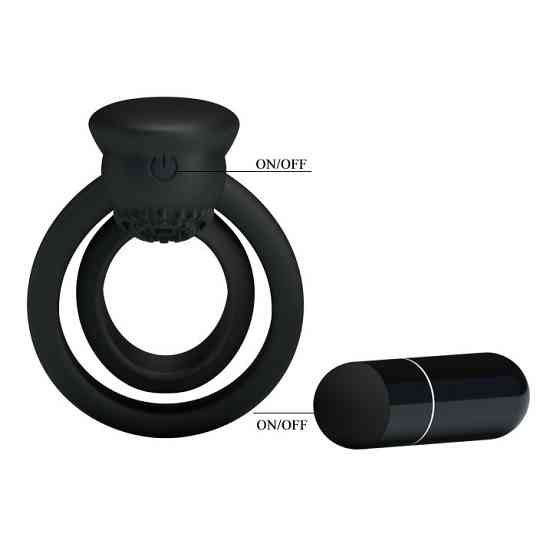 Ерекційне кільце - Pretty Love Esther Penis Ring Black Sex Aura Київ