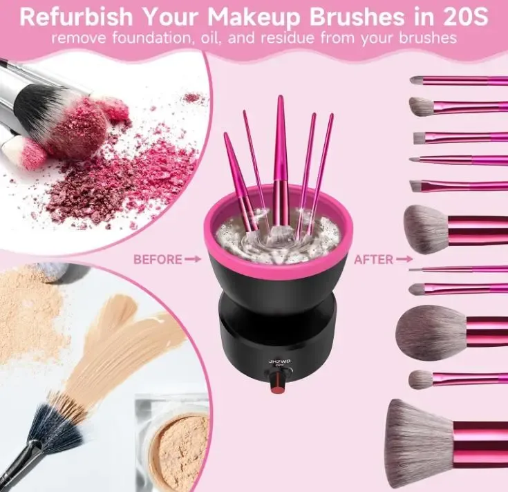 Электро очиститель для кисточек , силиконовый автоматический очиститель AND 1-45 Коломия - фото 4