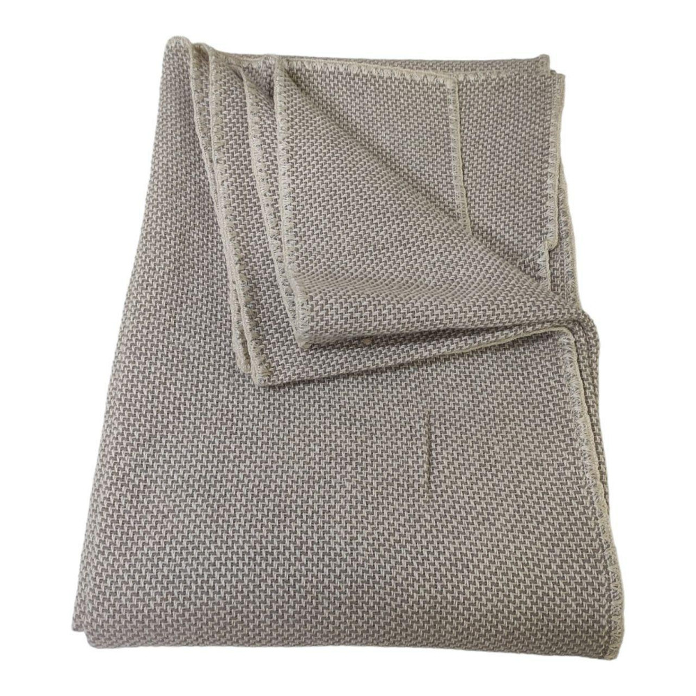 Лижник - одеяло 160×205 см из полушерсти с вышивкой, 60% шерсть / 40% хлопок Киев - изображение 1