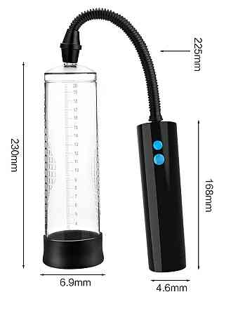 Автоматична вакуумна помпа із зарядкою від USB CANWIN Passion Pump - P406AU Sex Aura Київ