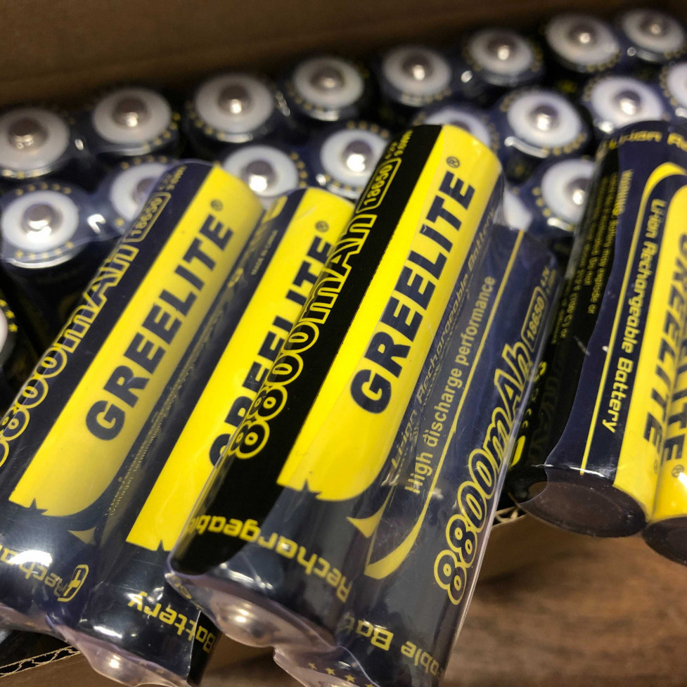 Акумулятор (1шт) 18650 Greelite 4.2V 9.6Wh Li-ion батарейка MW-815 для ліхтарика Київ - фото 6