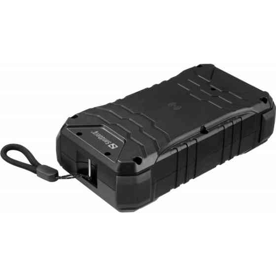 УМБ Sandberg Survivor 27000mAh PD65W, IP67,LED Torch,2xUSB-А 18W,USB-С 65W,QI-15W, PowerThru Киев