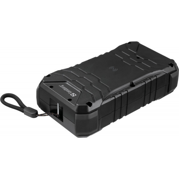УМБ Sandberg Survivor 27000mAh PD65W, IP67,LED Torch,2xUSB-А 18W,USB-С 65W,QI-15W, PowerThru Київ - фото 2
