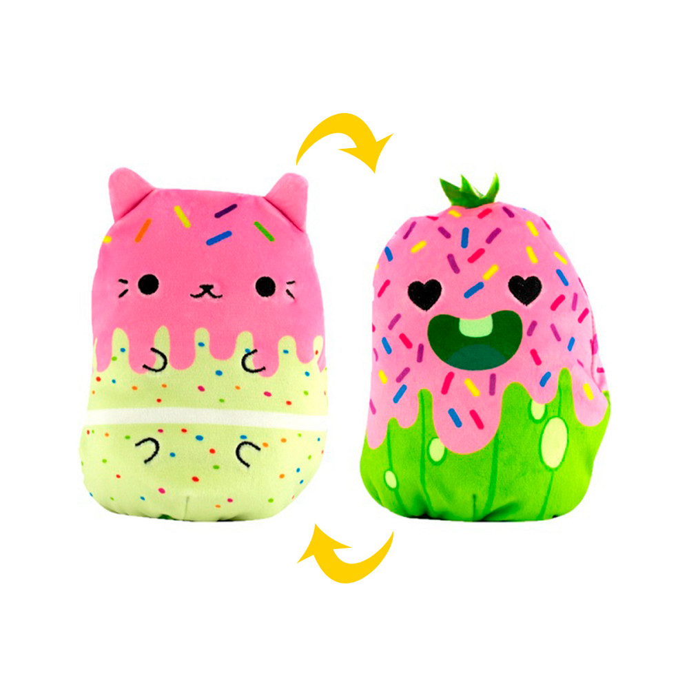 М’яка іграшка Cats Vs Pickles 2 в 1 – Котик та огірок Солодощі Днепр - изображение 1