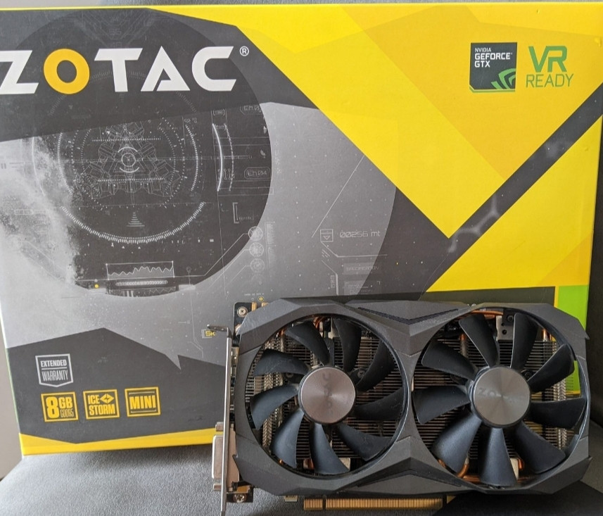 Відеокарта ZOTAC GTX 1070ti 8Gb. Київ - фото 1