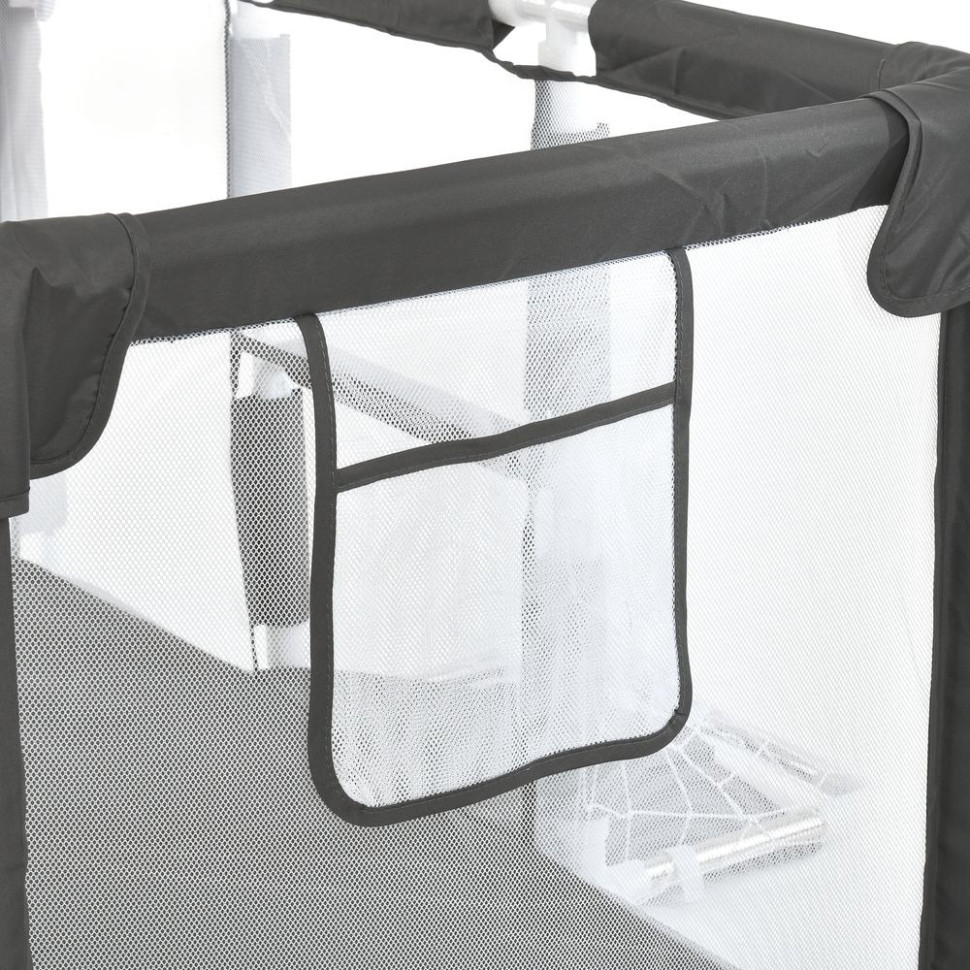 Дитячий манеж MR 1338-G, сірий, з баскетбольним кільцем Вінниця - фото 4