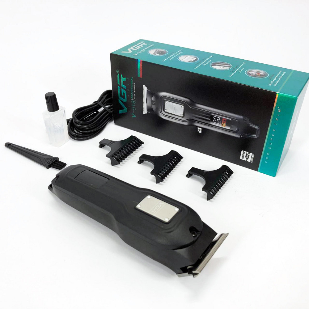 Бездротовая машинка для стрижки волос, Машинка для стрижки волос с регулируемой длиной GO-72 Львов - изображение 6