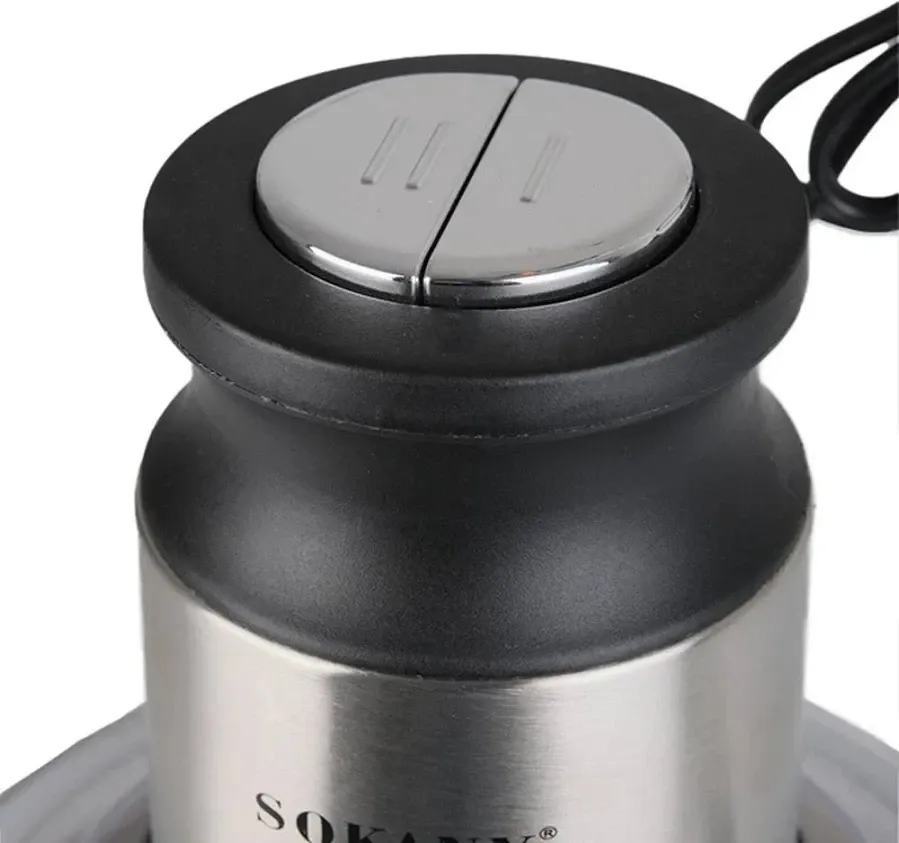 Измельчитель-блендер-чоппер SK-7027, 800 Вт, чаша 3 л, нержавеющая сталь, 4 ножа Одесса - изображение 5