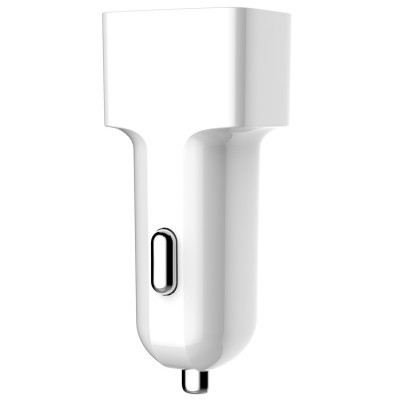 Зарядний пристрій ColorWay 2USB AUTO ID 2.4A (12W) white (CW-CHA009-WT) Вінниця - фото 1