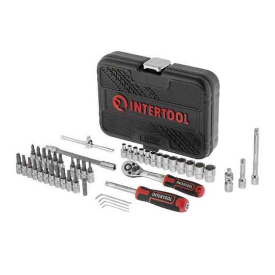 Набір інструментів INTERTOOL 1/4 ", 46 од., Cr-V STORM - ідеальне співвідношення ціни та якості Львів