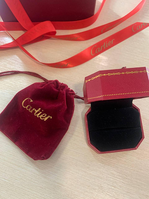 Подарочная упаковка коробочка, мешочек, лента в стиле Cartier Одесса - изображение 3