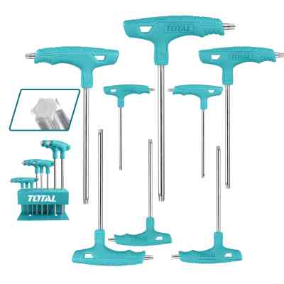 Ключ Total THHW80836 шестигранный Torx, Т-образная рукоятка, 8шт. (THHW80836) Винница