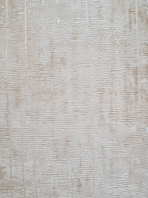 Шпалери метрові вінілові на флізеліні Sintra Structure під штукатурку бежеві золотисті смужки з глянцем 405017 Київ - фото 2