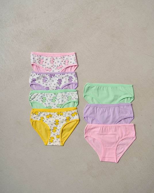 Набор детских трусиков на девочку недельки из 7 шт. Nicoletta 740136 4-5 Киев - изображение 4