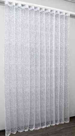 Тюль VR-Textil 702т Мармур Al-2 Жакард Білий 400х270 см (40-516) Київ