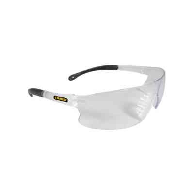 Защитные очки Stanley прозрачные, поликарбонатные,с мягкими резиновыми наконечниками на дужках (SY120-1D) Винница