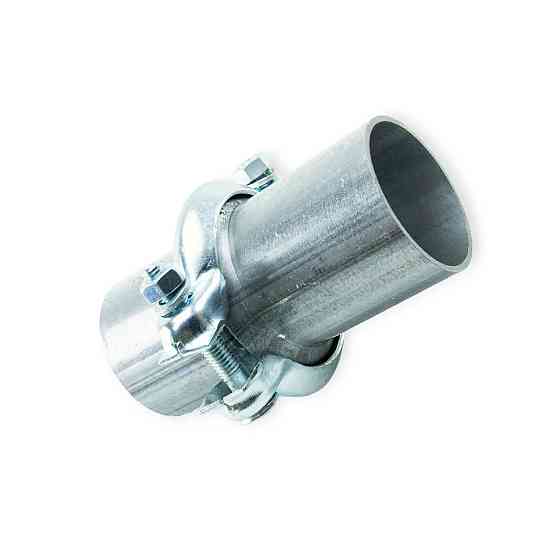 Хомут (d-54 мм) ГАЗ 2410 Волга с патрубком глушителя Мукачево