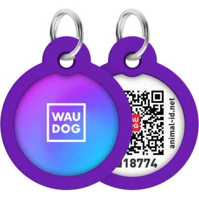 Адресник для тварин WAUDOG Smart ID з QR паспортом 