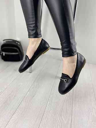 LEADER STYLE Туфлі жіночі LEADER STYLE 2967 чорні (весна-осінь, шкіра натуральна) (3381) лише 3 Коломия