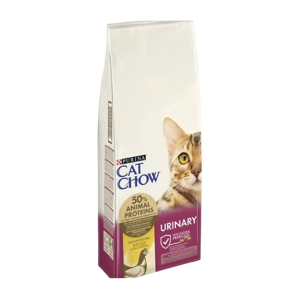 Сухий корм CAT CHOW Urinary для дорослих котів для підтримки здоров'я сечовивідної системи, з куркою, 15 кг Київ - фото 2