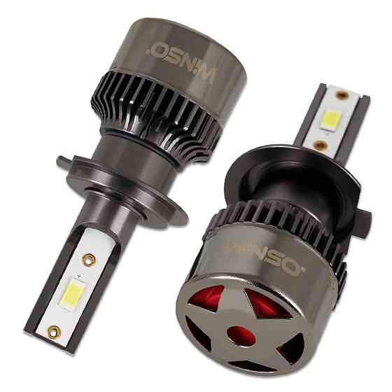 Автолампа Winso LED H7 12/24V 50Вт 5000Лм 6500K CSP3570 2шт Львів