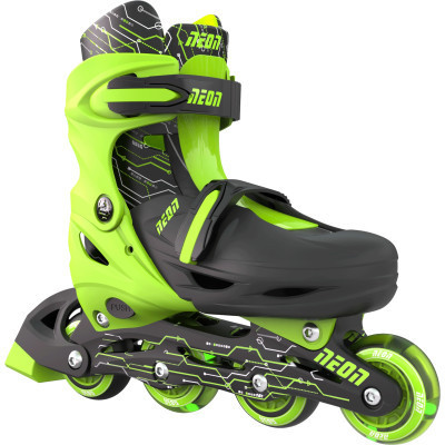 Роликові ковзани Neon Сombo Green розмір 34-37 (NT10G4) Вінниця - фото 10