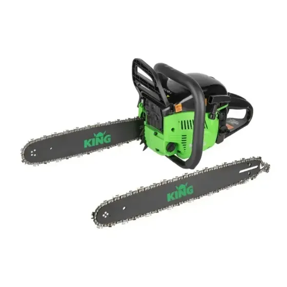 Бензопила KING 4.0 к.с. – 52 см3, 2 шины, 2 цепи, гарантия Львов