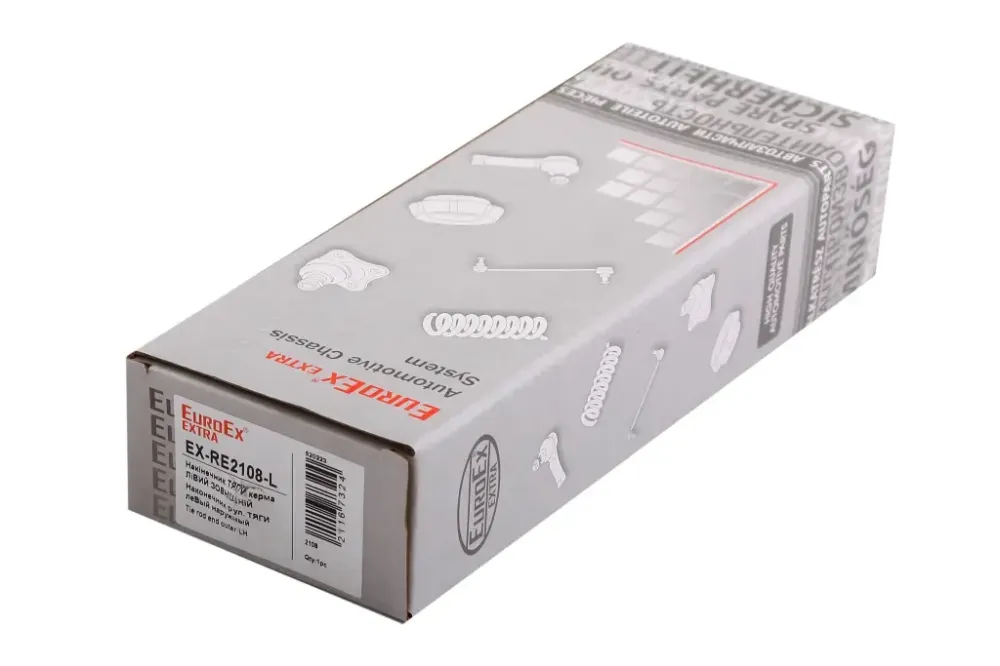 Наконечник рульової тяги 2108 EuroEx лівий з гайкою Вінниця - фото 3