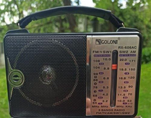 Радиоприемник Golon RX-606-607-608 от сети или батареек Одесса - изображение 2
