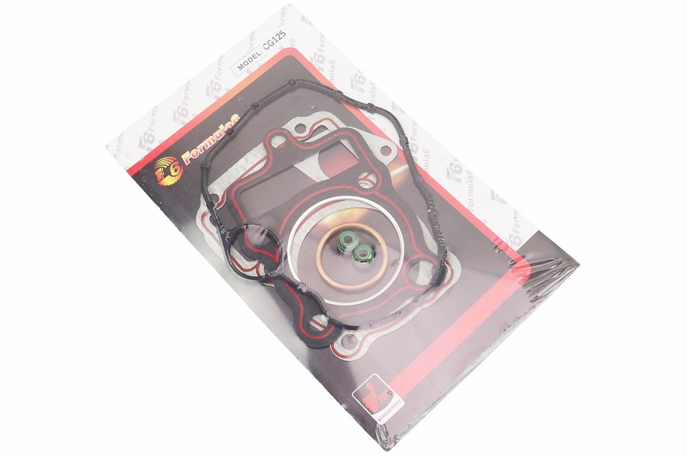 Прокладки поршневої CG-125cc-56,5мм, к-кт ?? деталей (червона нитка) Київ - фото 2