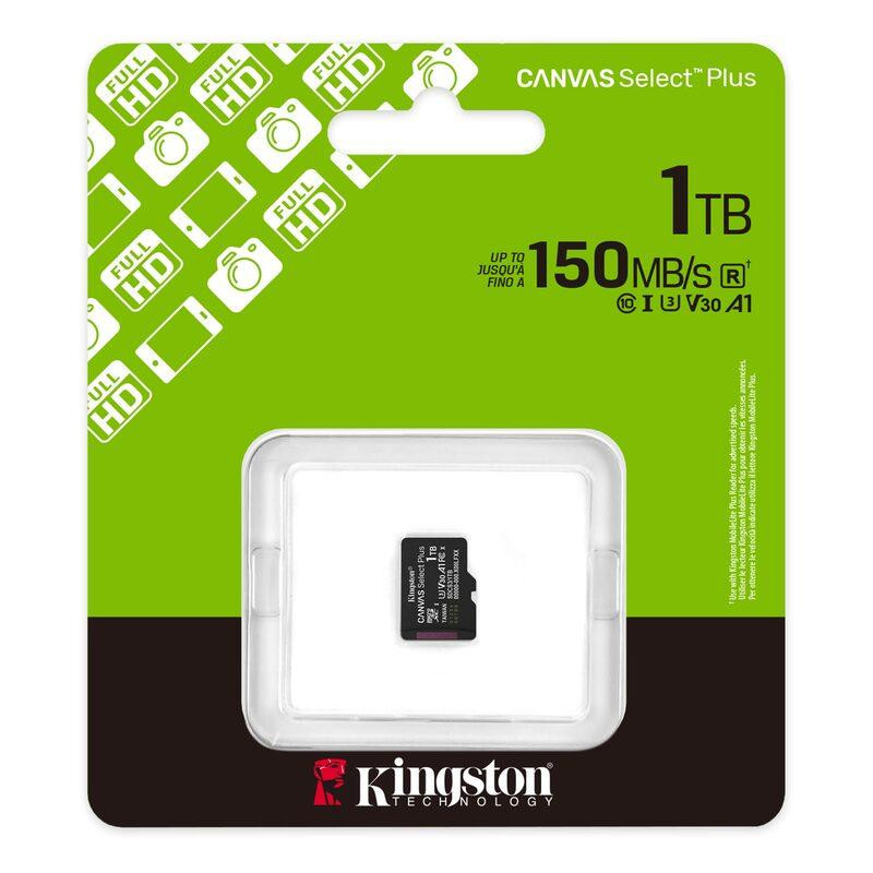 Карта пам'яті microSDXC (UHS-1 U3) Kingston Canvas Select Plus Gen3 1Tb class 10 А1 V30 (R-150MB/s) Київ - фото 2