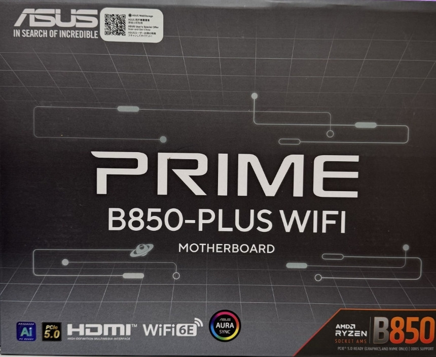 Asus Prime b850 WiFi Нова материнська плата. Київ - фото 2