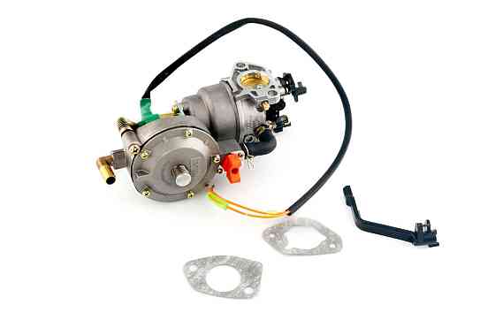 Карбюратор мотоблок 177F/188F (9/13Hp) (с газовым редуктором и электромагнитным клапаном) Мукачево