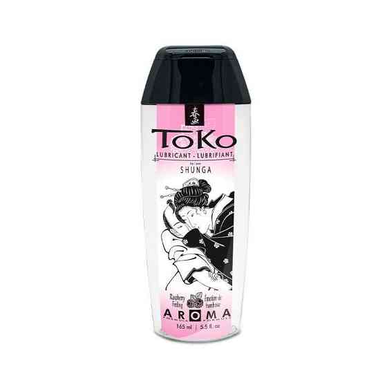 Лубрикант на водной основе Shunga Toko AROMA – Raspberry (165 мл), не содержит сахара Sex Aura Киев